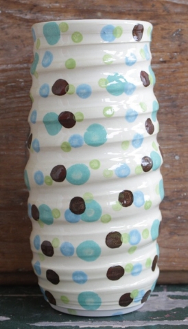 Kathy Dots Vase - SALE