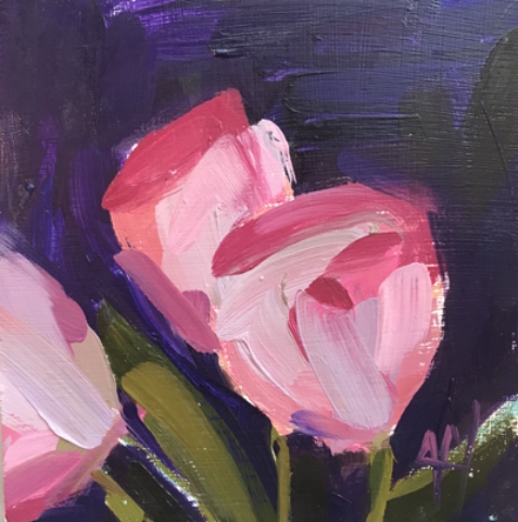 Pink Tulips No.5 – 6x6