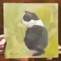 Hemingway Cat - 10x10
