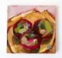 Apples on Plate - 6x6 