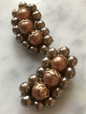 Vintage Creme Brûlée Clips - SALE