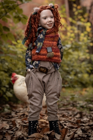 Picture of Winter '24  Special Edt - HOLLYN - 78cm/30.75" by Zwergnase Puppen 