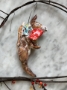 Picture of A Donkey Ornament – OOAK art pottery by Julie Whitmore