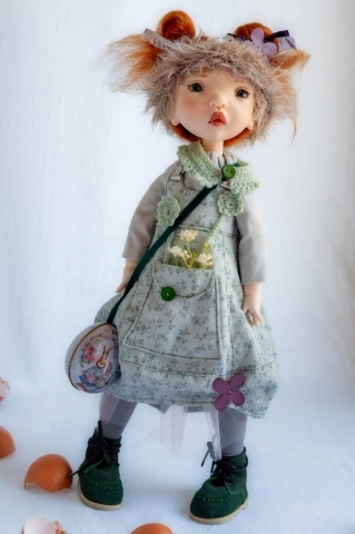 Picture of NEW - "CAIA" - LE 25 SPRING SPOONS Collection - 42cm/16.5" BJD by Zwergnase with Exclusive Bonus - IN STOCK