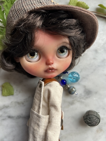 Picture of "Kit" - Stock Custom Blythe by Blue Mountain Blythes/Sam Moodie