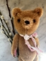 Picture of Sweet Pinks Bear - 9" ooak art ted by Puss & Co  - copy - copy
