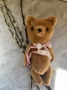 Picture of Sweet Pinks Bear - 9" ooak art ted by Puss & Co  - copy - copy