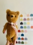 Picture of Sweet Pinks Bear - 9" ooak art ted by Puss & Co  - copy - copy