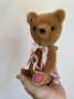 Picture of Sweet Pinks Bear - 9" ooak art ted by Puss & Co  - copy - copy