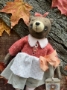 Picture of EARLINE Teddy - OOAK Soft Sculpture Art  - by Jana Jordan 