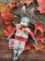 Picture of Clement Bunny  - OOAK Soft Sculpture Art  - by Jana Jordan 