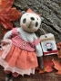 Picture of Patrizia Panda Pie - OOAK Soft Sculpture Art  - by Jana Jordan 