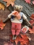 Picture of Bernardo Bear  -  OOAK Soft Sculpture Art  - by Jana Jordan   