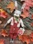 Picture of  Baxter Bunny -  OOAK Soft Sculpture Art  - by Jana Jordan