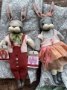 Picture of  Baxter Bunny -  OOAK Soft Sculpture Art  - by Jana Jordan