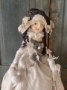 Picture of Her Winter Wishes - by Nicol Sayre ooak folk doll 