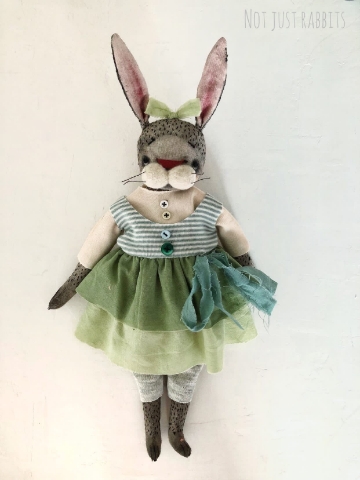 Picture of Belinda Bunsy  -  OOAK Soft Sculpture Art  - by Jana Jordan  