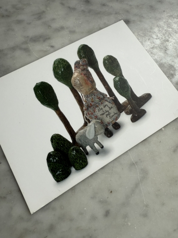 Picture of Studio Print "The day..almost lost lamby..." - Julie Arkell – 4x6 only one! 