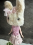 Picture of Bunny Blythe "Maud Ivory" - ooak by Letty Worley wearing ODD PRINCESS Fashion