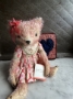 Picture of "Put Your Heart in It" - mini hooked rug by Annie Hayes, signed  -