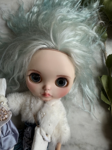 Picture of "Misty" - Custom Blythe by Jolly Roger Dolls wearing Winterfog fashion