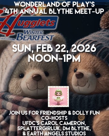 Picture of LONDON - 4th Annual Hugglets BLYTHE PLAYDATE - Sun, Feb 22, 2026