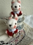 Picture of Wee White Rabbit & Tea Cup Set -  by Jody Battaglia