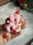 Picture of Ellie Pinks  -  OOAK Wee Pulltoy - by Jody Battaglia