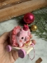 Picture of Prissy Pinks  -  OOAK Wee Pulltoy - by Jody Battaglia