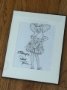 Picture of Framed Original Ellowyne Art - by Robert Tonner  - one of a kind sketch