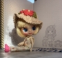 Picture of Tiny Traveller "Joy" - Custom Authentic Petite Blythe Doll (Takara) by SplatterGirl