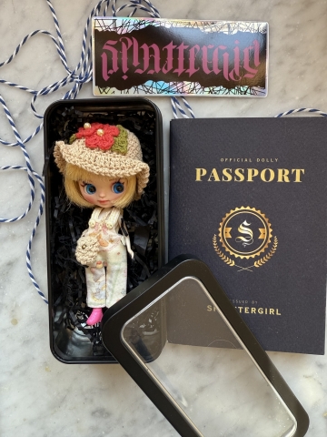 Picture of Tiny Traveller "Joy" - Custom Authentic Petite Blythe Doll (Takara) by SplatterGirl