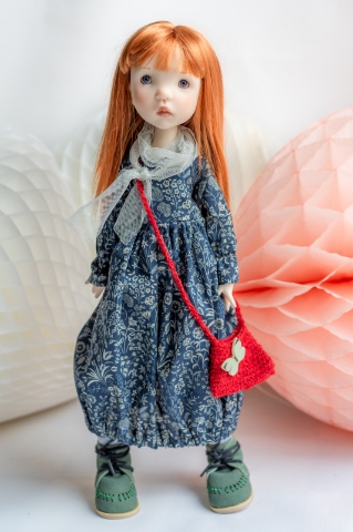 Picture of NEW - "LINA" - LE 25 SPRING 2026 SPOONS Collection - 42cm/16.5" BJD by Zwergnase -Exclusive Bonus - Pre-Order 