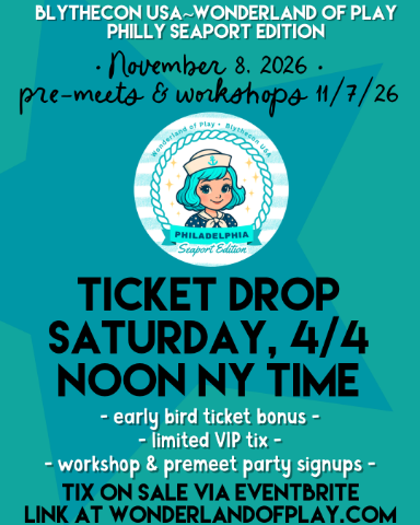 Picture of Nov 8, 2026 - BlytheConUSA - Wonderland of Play - PHILLY