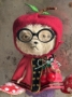 Picture of Teddy Blythe "Florence Apples" - ooak by Letty Worley wearing Annie Dollz & More Fashion