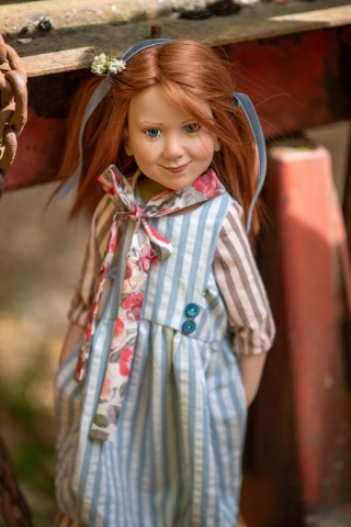 Picture of LONETTE NEW 2026  - "ANNALIES" - LE 25  - 62cm/ 24.4" Zwergnase Puppen Art Doll  