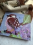 Picture of Carolina Wren & Lilacs - 5x6  - Original Art by Angela Moulton 
