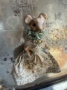 Picture of Miss Mouse 6"" OOAK  - by Nicol Sayre Folk Dolls 