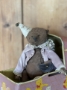 Picture of Leroy the Party Boy 7.5" - ooak Art Ted by Ingrid Schmid of Bears N' Co  
