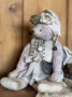 Picture of Viola Rose 9" - ooak Art Ted by Ingrid Schmid of Bears N' Co  