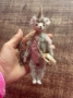 Picture of "Tessie Two Tone" - ooak art teddy by Letty Worley 
