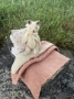 Picture of Sweet Rosey Dreams  - Widdershin Wee Bed...for Petite Blythe & Teddy Friends -