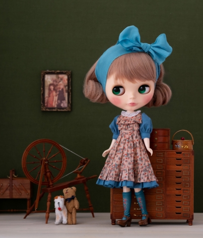 Picture of "After the Letter" Dusky Days Dress Set - by Hanon for Blythe and Cherry 
