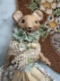 Picture of Miss Mouse 6"" OOAK  - by Nicol Sayre Folk Dolls  - SALE