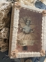 Picture of Bonn Fete Wall Art - 6x8 OOAK by Nicol Sayre Folk Dolls - SALE
