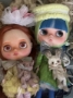 Picture of Boris Monkey - ooak mini art toy by Olesya of Amici & Orsetti