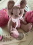 Picture of Bunsy Berry - ooak mini art toy by Olesya of Amici & Orsetti