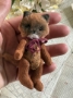 Picture of Dear Foxy - ooak mini art toy by Olesya of Amici & Orsetti