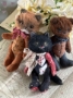 Picture of Dear Foxy - ooak mini art toy by Olesya of Amici & Orsetti