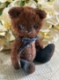 Picture of Tedly - ooak mini art toy by Olesya of Amici & Orsetti